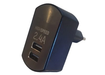 AXIWI CR-008 USB smart dobbelt-lader